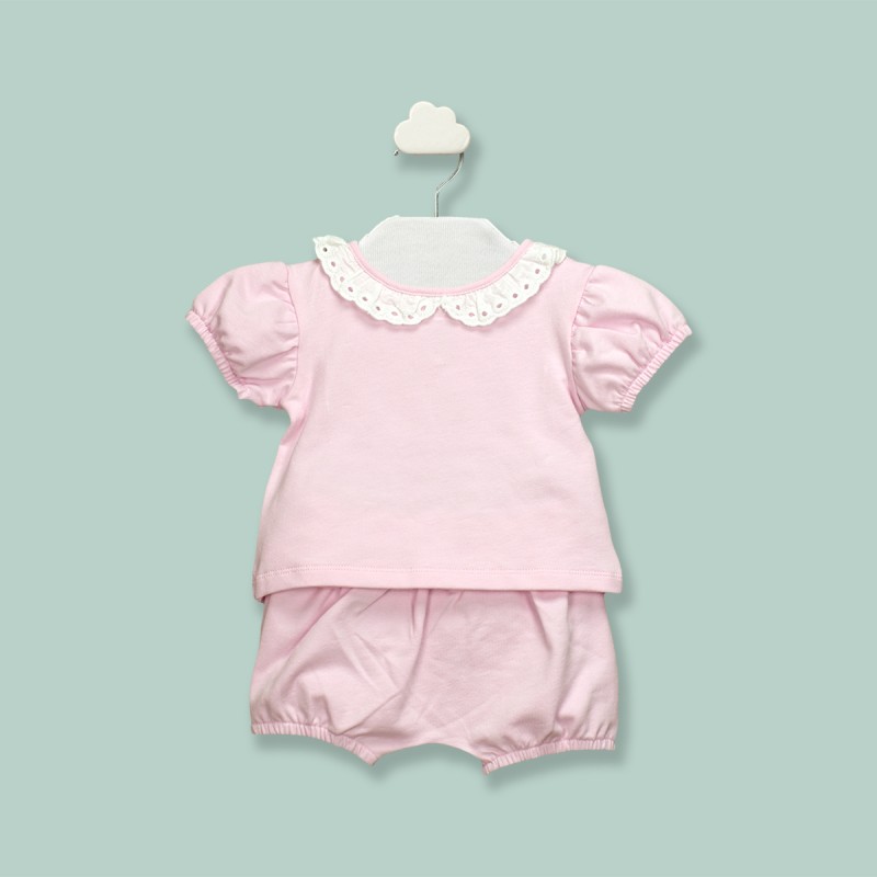 T-SHIRT SET WITH DIAPER COVER